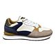 Tripoli beige sneaker blauw hielpartij