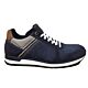 Kevan sportieve casual runner blauw nubuk