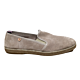 Troy suede instap espadrille taupe