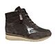 56.708 half hoge sneaker met rits in brons