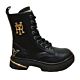 JL170026S zwarte stoere veterboot