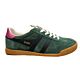 CLB538NB classic suede sneaker groen/zwart