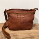 Harrington road schoudertasje cognac leren tas