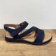 62.733.36 blauw platte schuine band sandaal