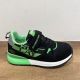 JS290027L-1754 black/fluor gr. sneaker elast/klitt