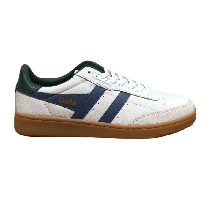 CMA192XE classic suede sneaker white/blauw