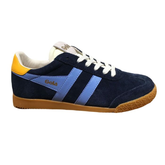 CLB538NB classic suede sneaker navy/cobatt