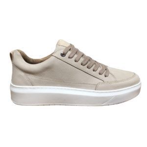 LPENZO-25MPOE1 beige nubuk vetersneaker