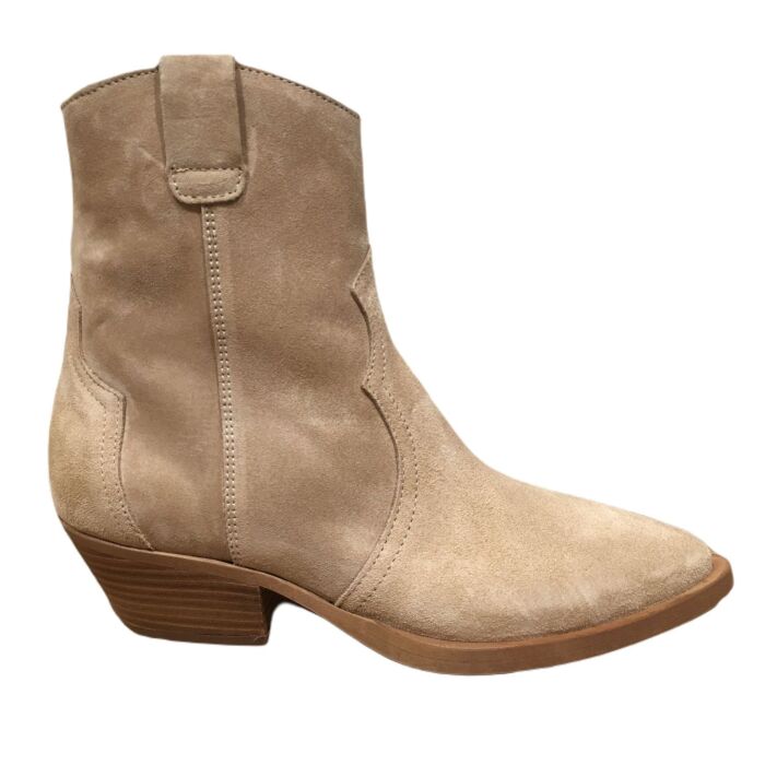 5012 uni korte western beige suede