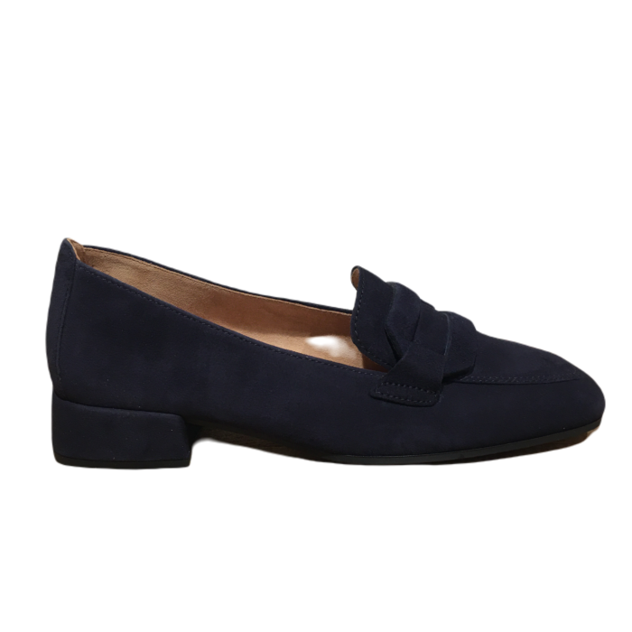 45.261.16 carre suede losse hak loafer blauw