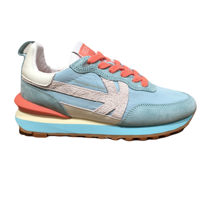 NARA women turquoise blauw sneaker