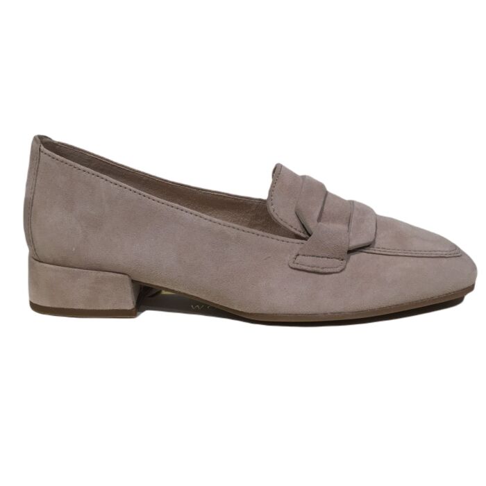 45.261.12 carre suede losse hak loafer beige suede