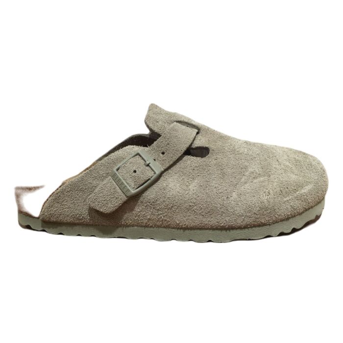 1025844 Boston faded kaki dichte slipper