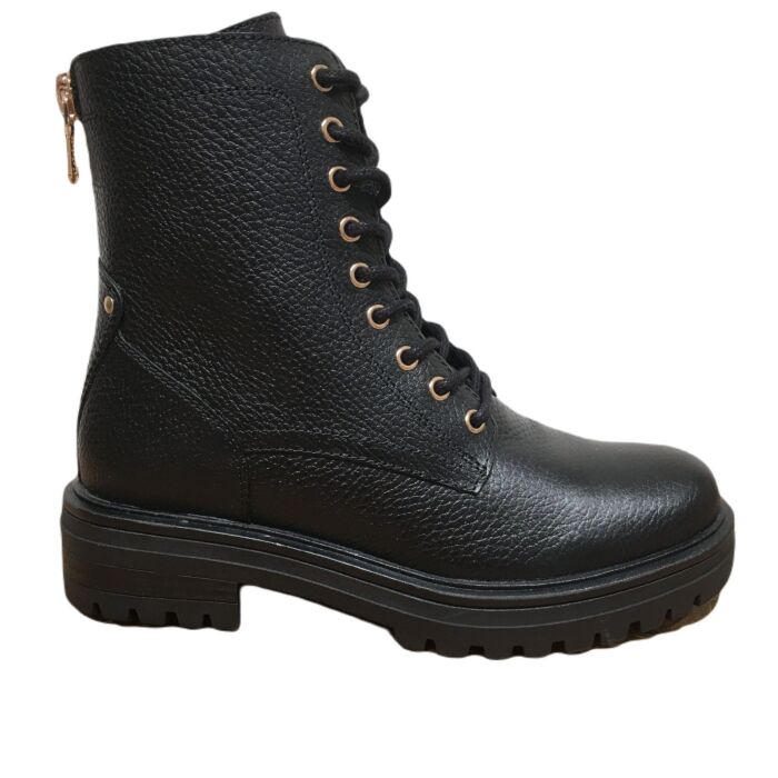 LPMONK-72POE-01 profiel zool veterboot zwart