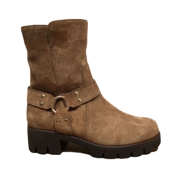 51.713.14 beige suede motorboot