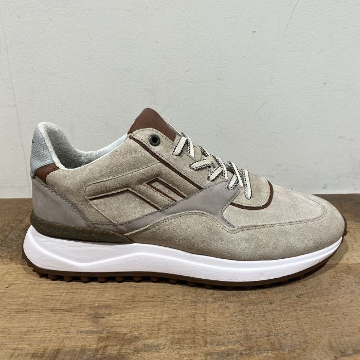 Noppi 38.08 uni beige suede runner