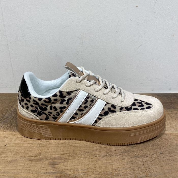 C1152148APSH leopard vintage sneaker