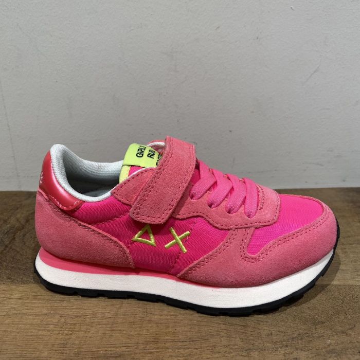 BZ35401 in 62 fuxia fluor sneaker elast. veter