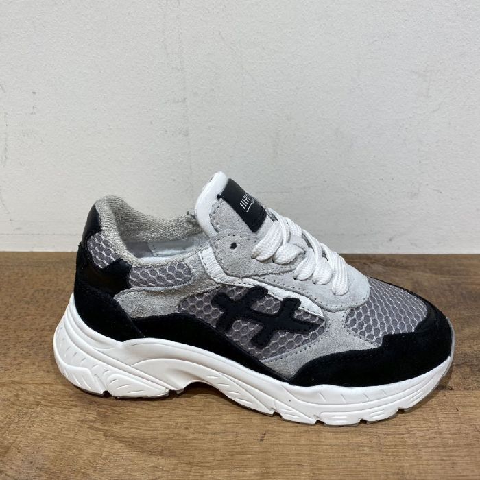 H1829 zwart/grijs sportschoen