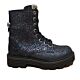 12514-081 zwart/multi blauw veterboot profielzool