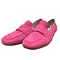 42.424.45 carre suede loafer fuxia