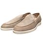 Palmeira beige suede loafer rubber zool