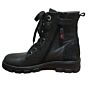 24784-200 Beth XS zwart gladde veterboot