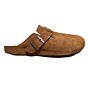 1028299 Boston gevoerd mink suede dichte slipper