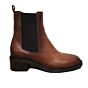 L41201 cognac gepoetste chelsey boot