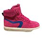 H1301 fuxia Q basketball boot paarse streep