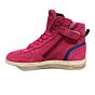 H1301 fuxia Q basketball boot paarse streep