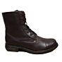 IB14385 ebano veterboot met neusnaad