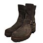 51.13.18 kaki suede motorbike boot