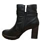 Connelly W7M-8806 zwart hoge hak bootie