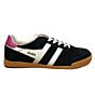 CLB538BK classic suede sneaker zwart/wit