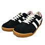 CLB538BK classic suede sneaker zwart/wit