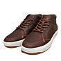 Kingston cognac leer mid veterboot  kuipzool