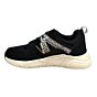 C18582X9PSH28-09 zwarte sneaker stipstreep