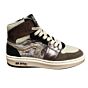 H1765- taupe metallic A basketball boot