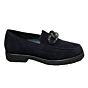 69524 meredith-743 blauw suede instap met bit