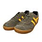 CMA192XY classic suede sneaker kaki/geel