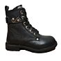 44366-922 zwart veterboot riem met sterren