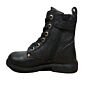 44366-922 zwart veterboot riem met sterren