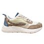 C18582X7-PSH9 beige sneaker leop streep