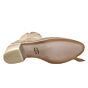 5049 perforatie laarsje beige 3cm hak