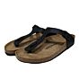 Gizeh heren 43691 teenslipper zwart
