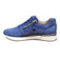 43.480.16 slanke suede sneaker ritsje jeans blauw