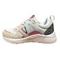 C18582X9 mesh sneaker gebroken wit fuxia zijstuk