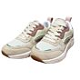 C18582X7 mesh sneaker beige met oud rose