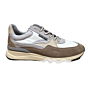 De Zager 07.09 combi sneaker wit/beige